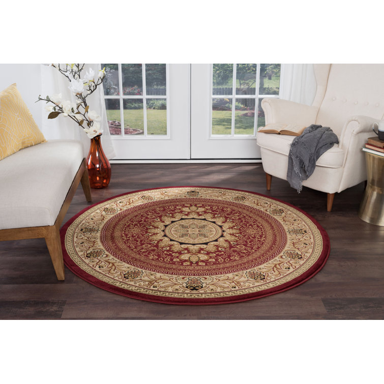 Astoria Grand Clarence Oriental Area Rug in Red & Reviews Wayfair.ca